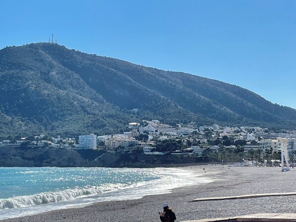 Beach - Apartment in Albir Playa, 1 bedroom, wifi, views of valley of Altea (l'Alfàs del Pi)