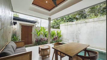 Villa, 1 Bedroom, Private Pool | Dining room