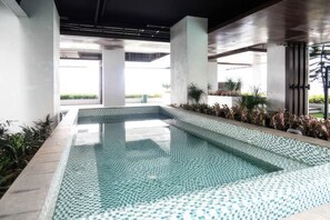 Piscina de natación o entrenamiento
