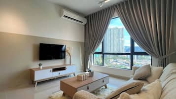 Apartemen Superior, 1 kamar tidur, balkon, pemandangan kota | Area keluarga