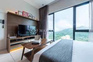 Superior Apartment, 1 Bedroom, Balcony, City View | View from room