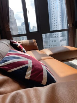 Superior Apartment, 1 Bedroom, Balcony, City View | View from room