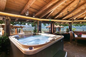 屋外スパ浴槽