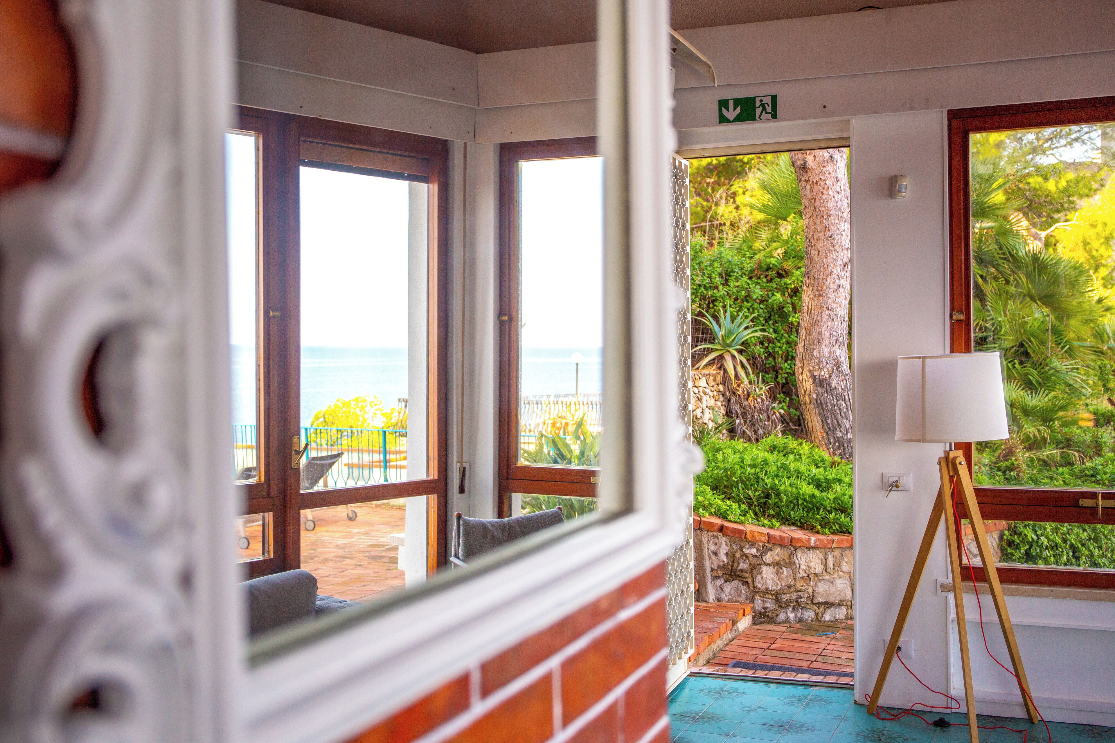 Vila família, vista para o mar | Área de estar