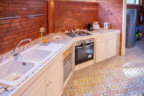 Vila Keluarga, pemandangan laut | Dapur pribadi