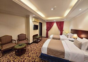 Egyptian cotton sheets, premium bedding, pillow-top beds, desk - Taj Celine Hotel (Jeddah)