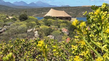 Majoituspaikan julkisivu