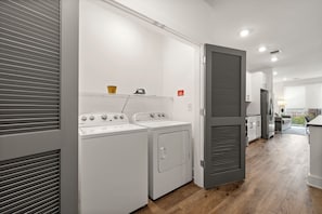 Classic Apartment, City View | Laundry