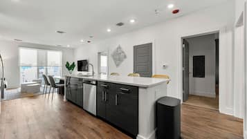 City Apartment, City View | Private kitchen
