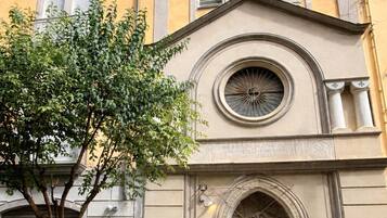 Fassade der Unterkunft