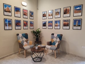 Sitzecke in der Lobby