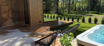 Luxurytravel.ee romantic SPA villa with sauna & jacuzzi in enjoyable Pärnu