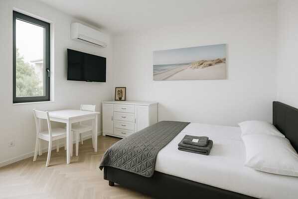 1 bedroom, WiFi, bed sheets - 🛏 Apartment 1 - Anna-Nikola, Central Igalo, 5-Min to Beach (Igalo)