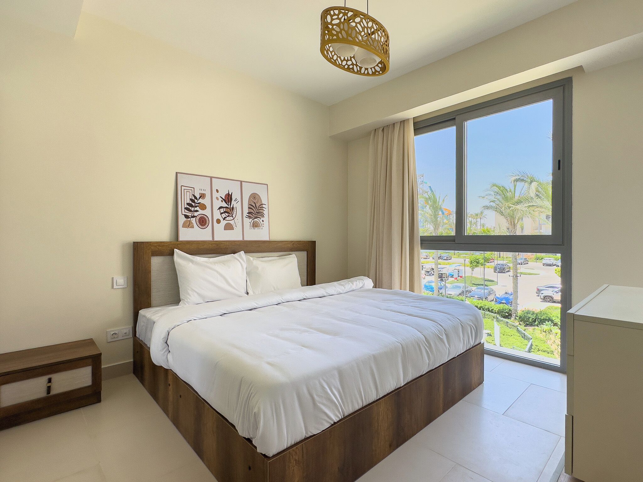 Comfort Apartment, Balcony, Pool View | Desk, laptop workspace