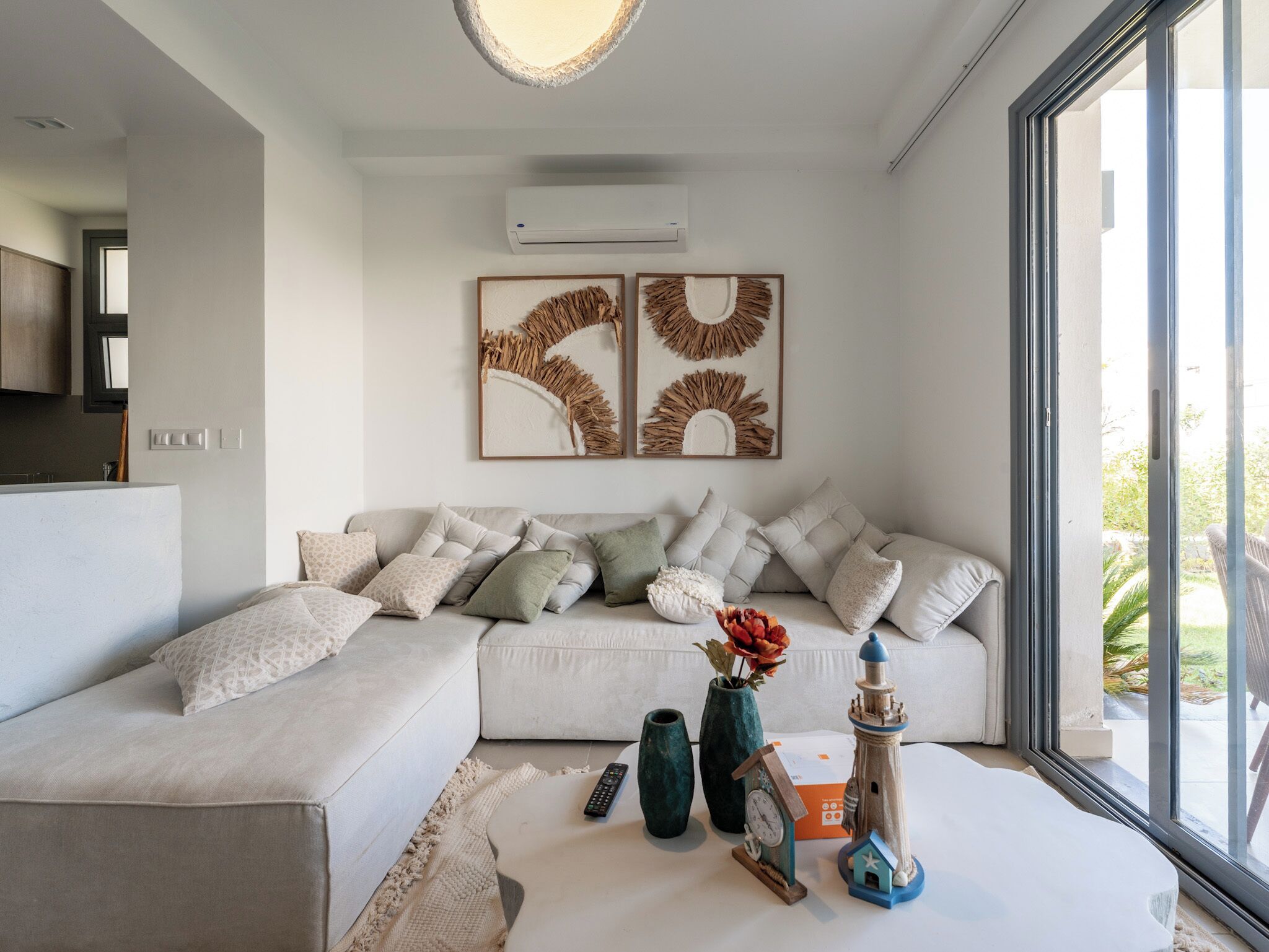 Comfort Townhome, Garden View | Living area | Flat-screen TV