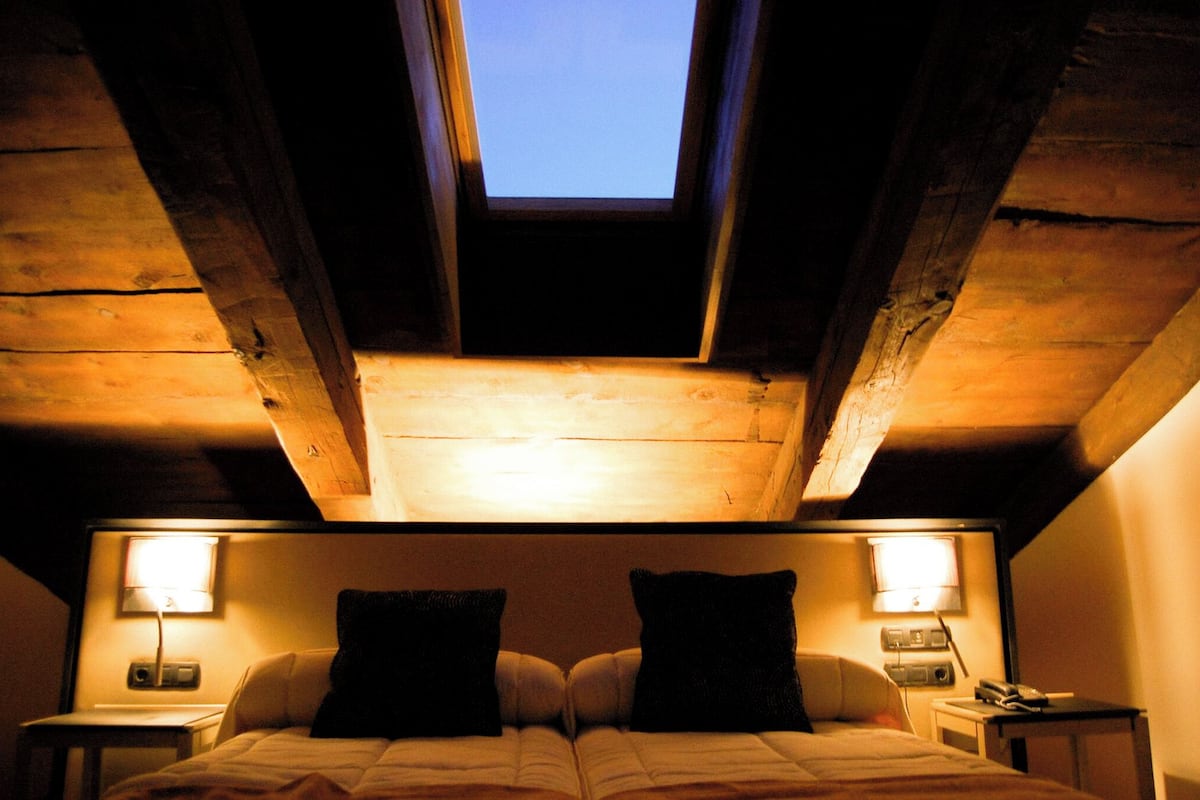 Premium bedding, down duvets, Select Comfort beds, minibar