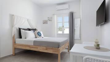 1 soverom, strykejern/-brett, reiseseng for barn og wi-fi (inkludert)