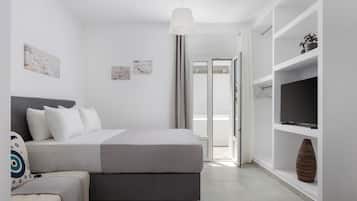 1 soverom, strykejern/-brett, reiseseng for barn og wi-fi (inkludert)