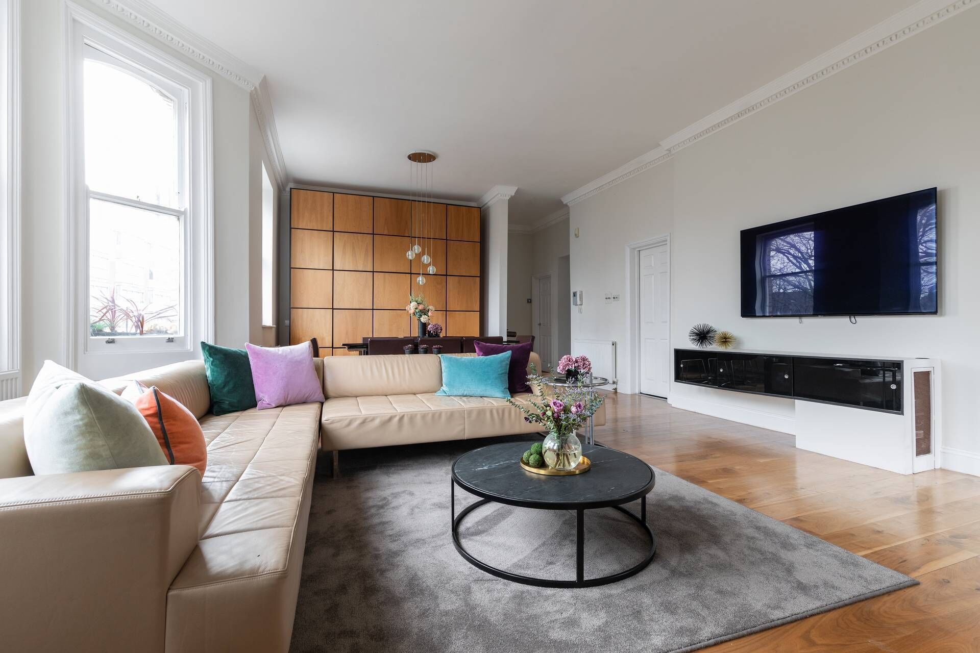 Leilighet (2 Bedrooms) | Oppholdsområde | TV