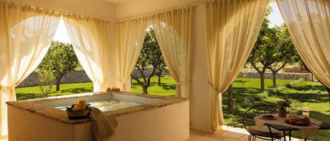 Superior Suite, 1 Bedroom, Private Bathroom, Garden View | Terrace/patio