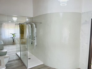 Shower, towels