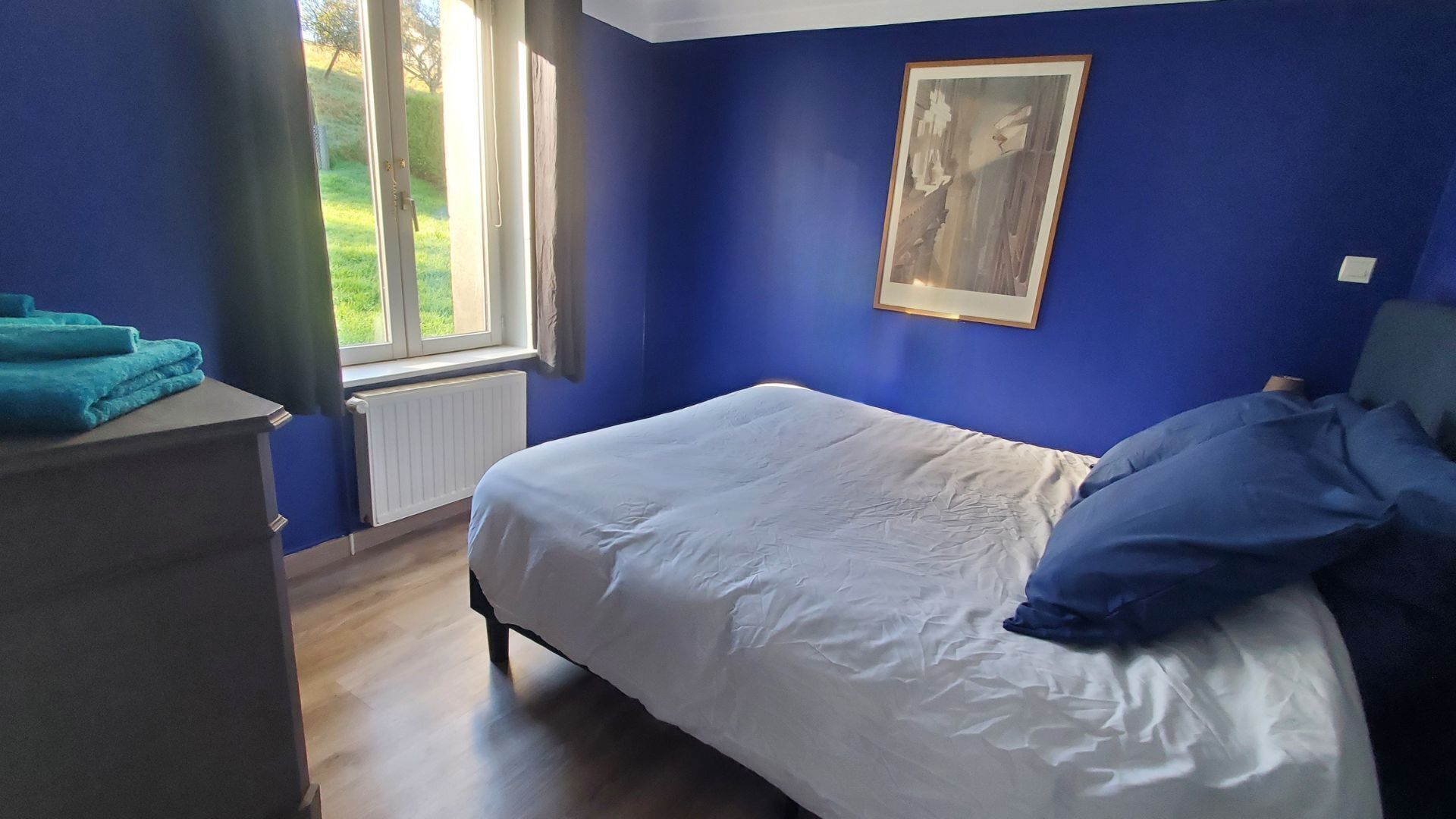 2 bedrooms, iron/ironing board, travel crib, free WiFi