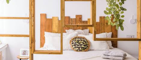 1 室のベッドルーム、アイロン / アイロン台、インターネット、ベッドシーツ