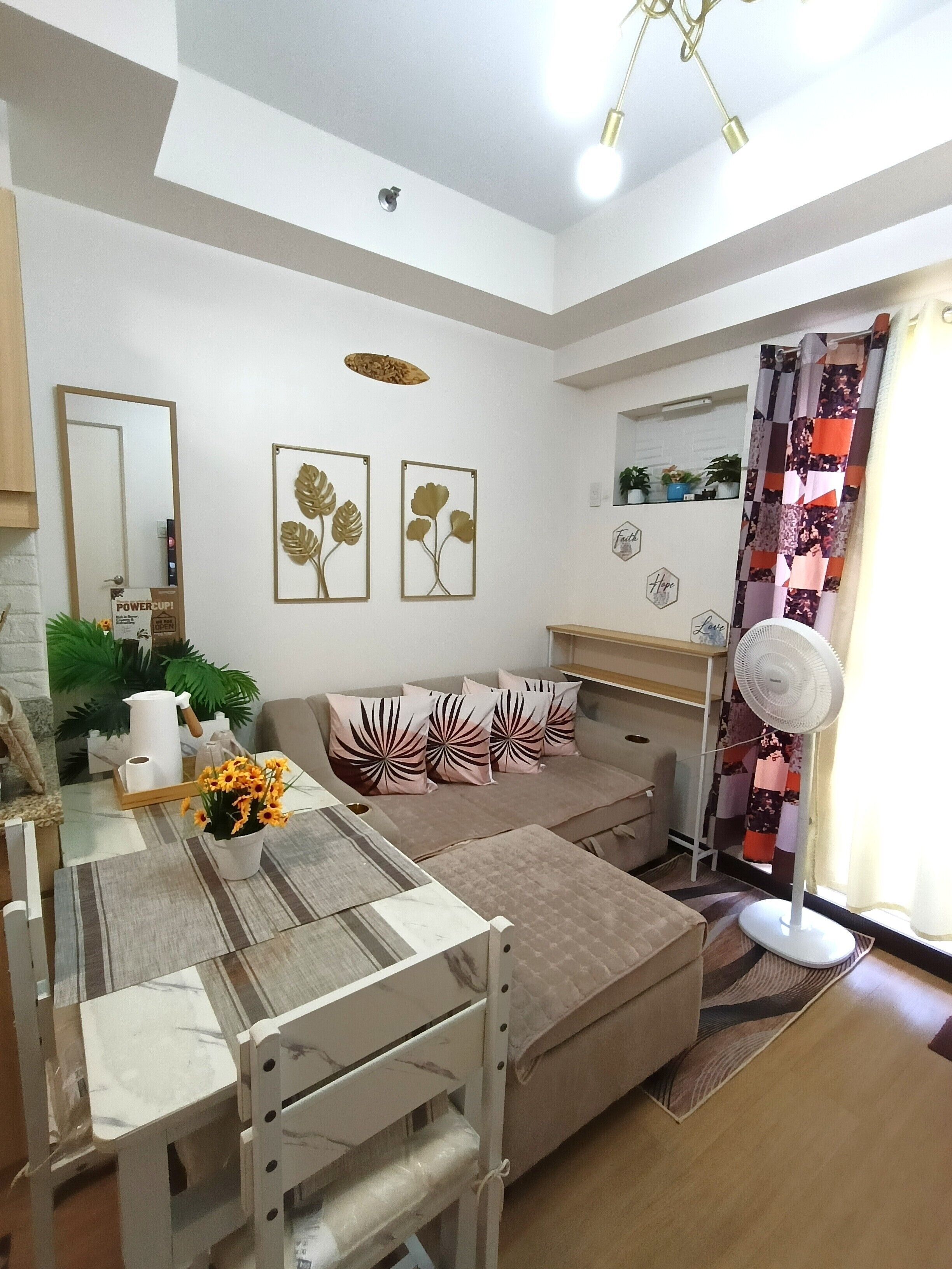 Departamento, 1 habitación, con acceso para personas discapacitadas, balcón | Área de sala de estar