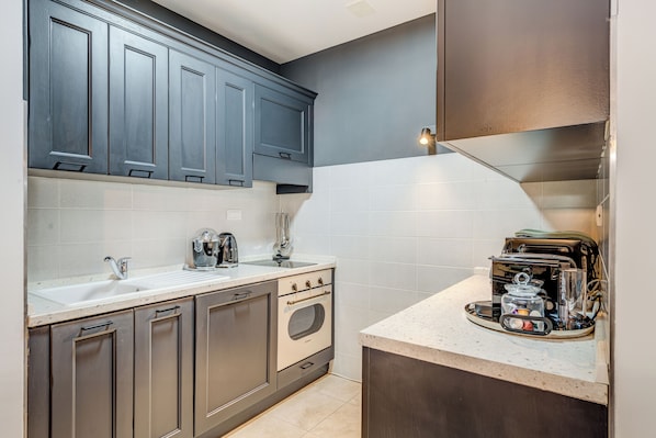 Appartement Deluxe, vue ville | Cuisine privée