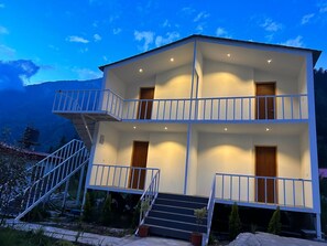 Façade de l’hébergement