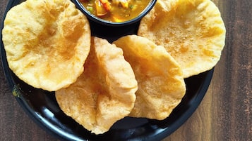 Daily continental breakfast (INR 150 per person)