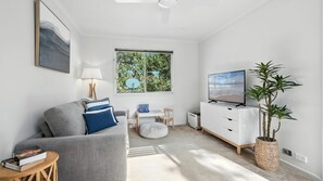 Smart TV y chimenea