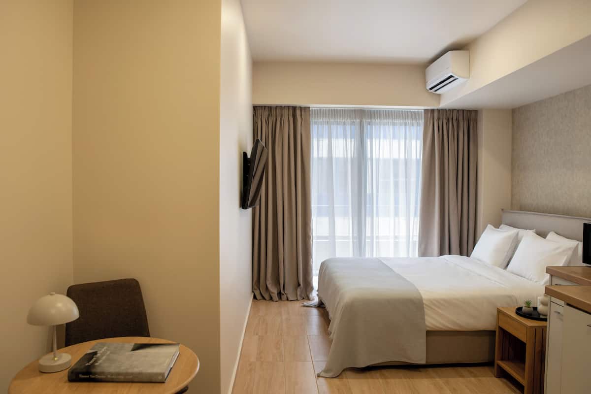 Standard Double Room | In-room safe, blackout curtains, iron/ironing board, free WiFi
