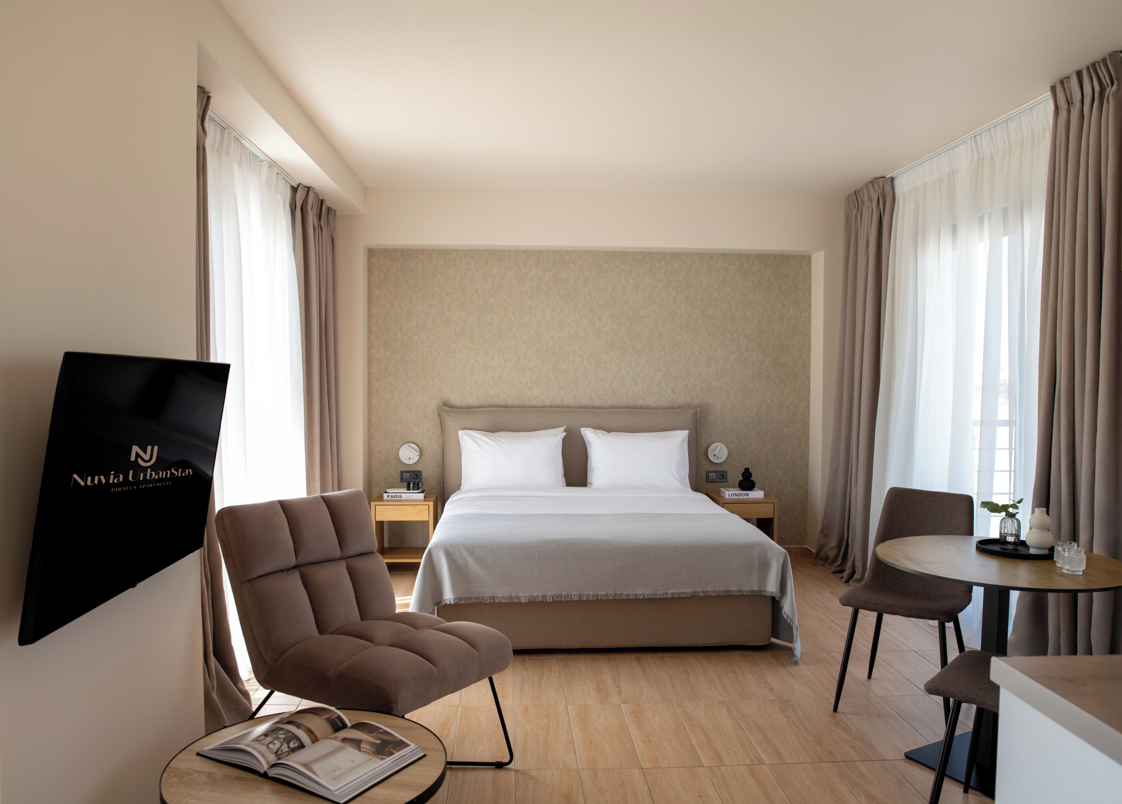 In-room safe, blackout curtains, soundproofing, iron/ironing board
