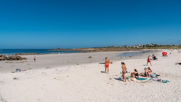 Vlak bij het strand