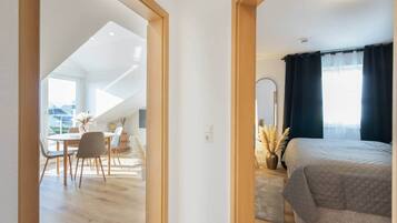 1 habitación, wifi y ropa de cama