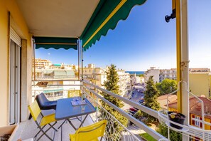 Departamento, balcón, vista al mar | Balcón