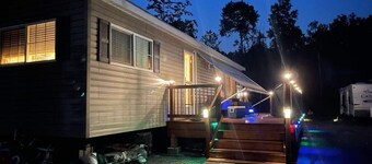 WATERFRONT CAMPGROUND WITH PARKMODEL HOME