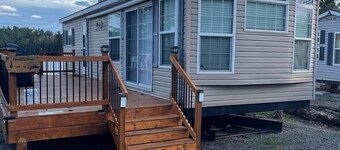 WATERFRONT CAMPGROUND WITH PARKMODEL HOME