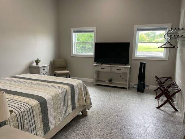 2 bedrooms, free WiFi, bed sheets, wheelchair access