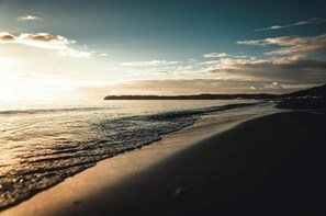 Sur la plage, serviettes de plage