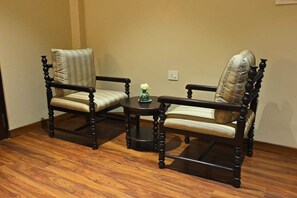 Premium Twin | In-room safe, blackout drapes, soundproofing, iron/ironing board - Dharm Resort (Varanasi)