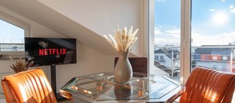 Apartment close to nature with balcony view