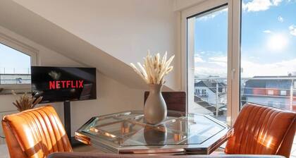Naturnahe Wohnung mit Balkonausblick