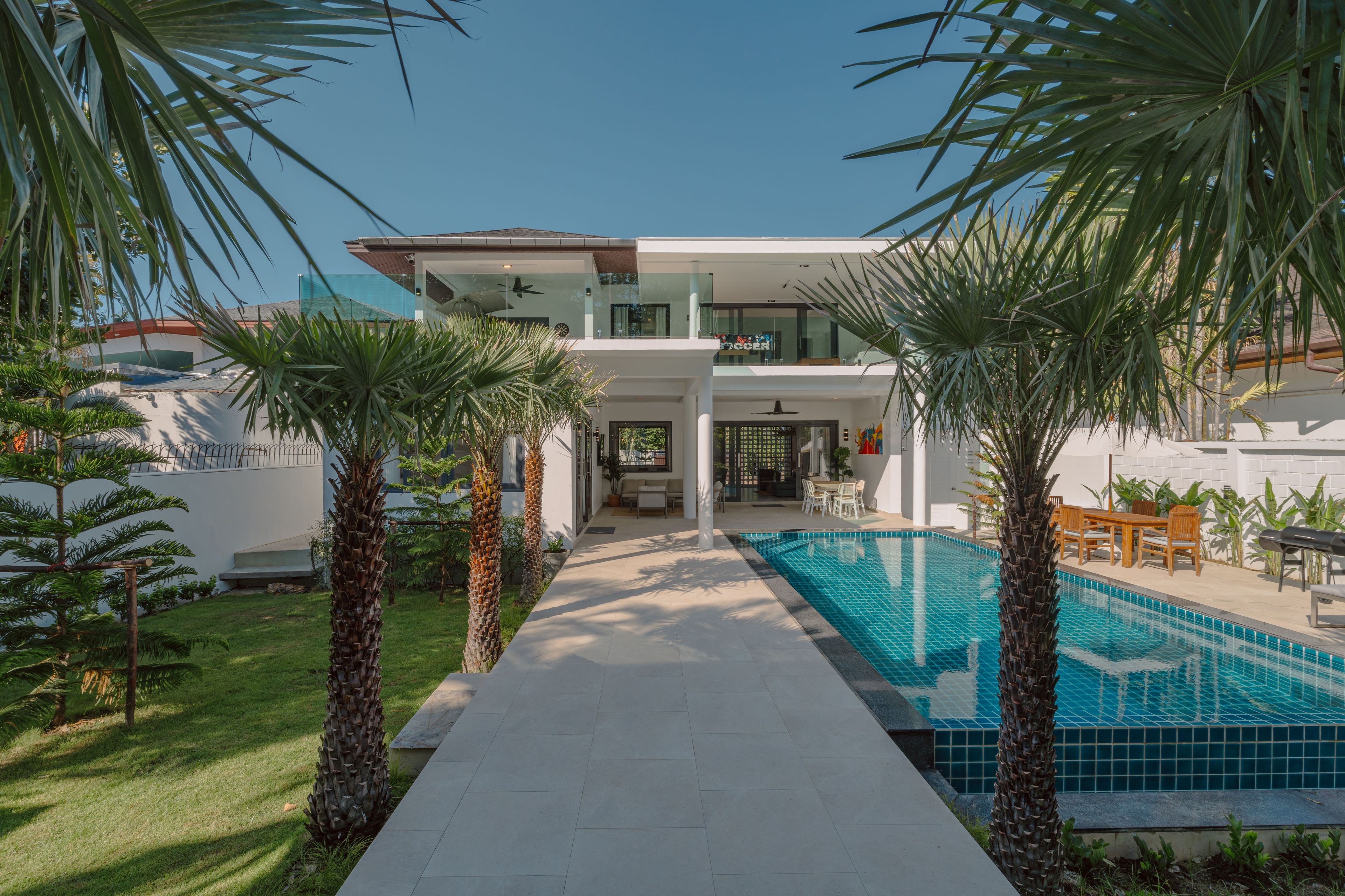Villa familiare, vista piscina | Esterni