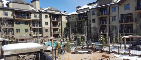 Façade de l’hébergement