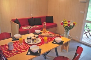 Chalet Basic, pemandangan kebun | Area keluarga