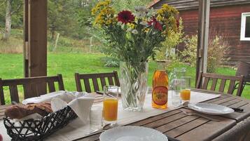 Basic-Chalet, Gartenblick | Terrasse/Patio