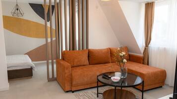 Apartament de luxe, balcó | Sala d'estar