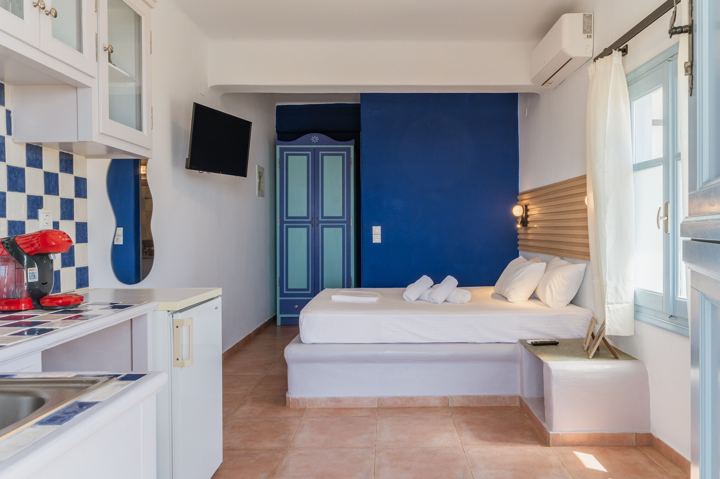 1 室のベッドルーム、WiFi、ベッドシーツ